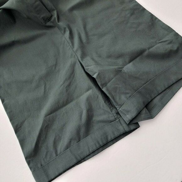 EIEN29 Women’s Mandarin Short NWT Jumpsuit Green OSFA $129 - Picture 3 of 8